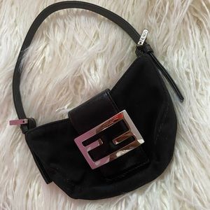 Fendi mini croissant baguette bag